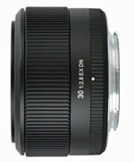 More accessory lenses for mirrorless interchangeables such as this Sigma DN 30mm f2.8 are becoming available. 