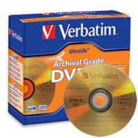 Verbatim claims a life of up to 100 years for its Ultralife 