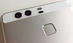 Leaked photos of the forthcoming Huawei with dual reas cameras - said to be the big trend for camera phones in 2016.