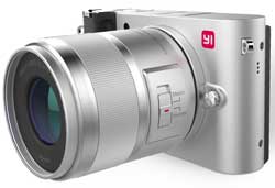 The Yi M1 - a 20-meg, M34- mount camera which is available for around US$500 with 14-42mm lens. . 